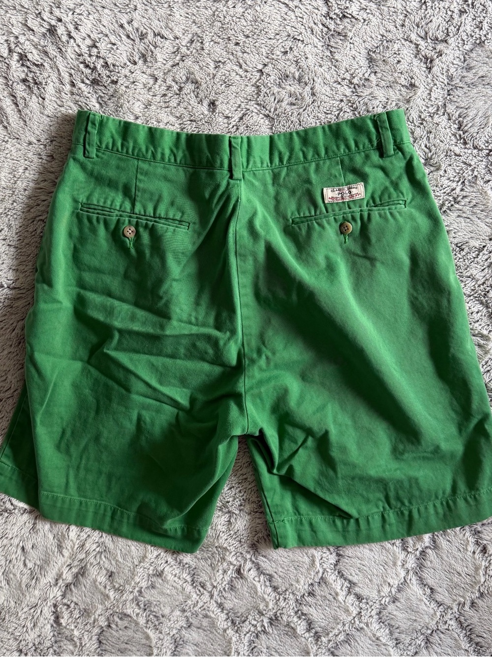 Polo Ralph Lauren Classic Fit 9" Prospect Chino
Shorts Green Men's Size 32